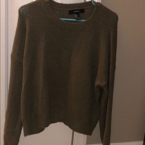 Olive green sweater